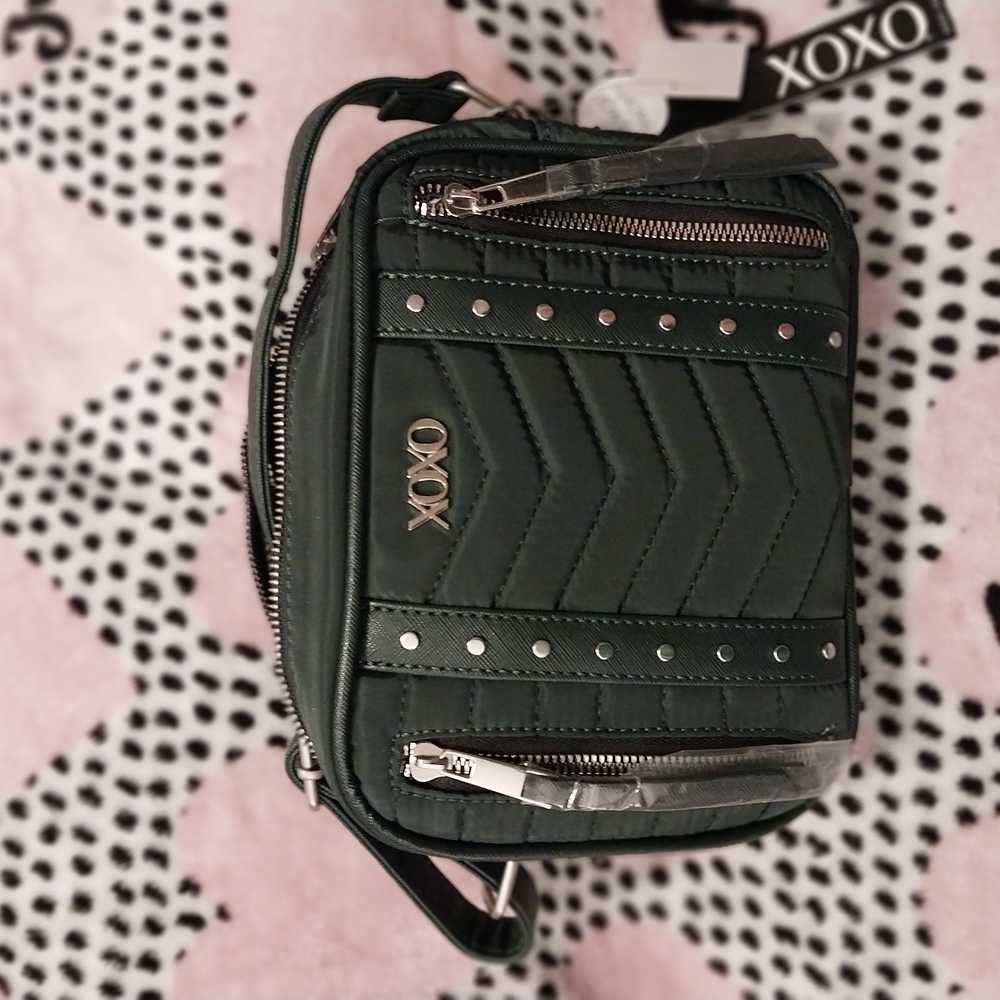 XOXO Green Crossbody Bag